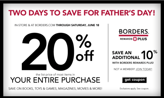 20% OFF- Father's Day