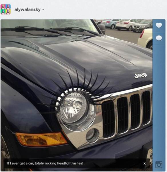 HeadlightLashes